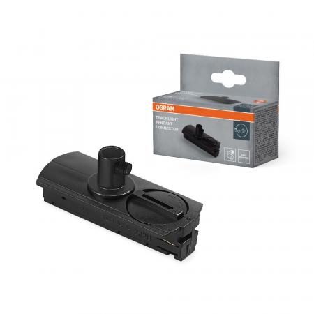 OSRAM 1-Phasen Schienen Tracklight Pendant Connector Black
