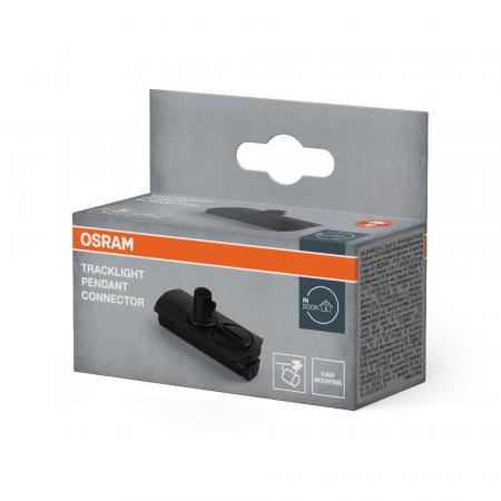 OSRAM 1-Phasen Schienen Tracklight Pendant Connector Black