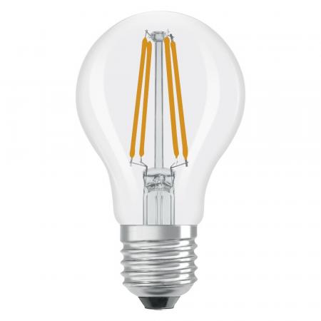 Ledvance E27 CLASSIC A75 Filament LED Lampe klar 7,5W wie 75W 2700K warmweißes blendfreies Licht