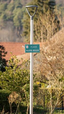 Ledvance LED Straßen- und Parkplatzbeleuchtung Urban Latern V 59W 3000-4000K IP66 schwarz - wählbare CCT und Wattageneinstellung