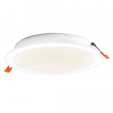 6er Set Osram Essential Downlight 18W 220mm 1650lm 4000K Weiß LED-Einbauleuchten - Einbaudurchmesser 200 mm