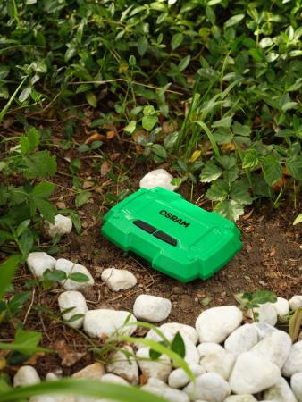 OSRAM SMART+ RF SOIL MOISTURE SENSOR Green - Misst die Bodenfeuchtigkeit sowie die Bodentemperatur und sendet die Daten automatisch an das SMART+ Bewässerungssteuergerät