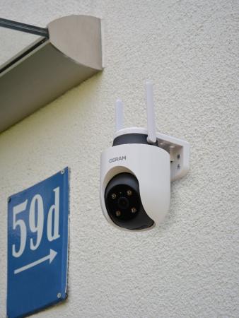 OSRAM SMART+ WIFI OUTDOOR CAMERA 360 White