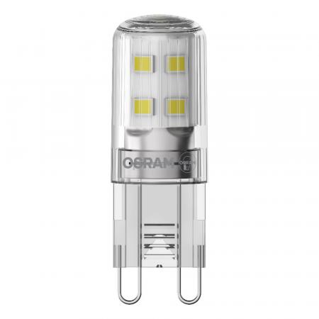 2er Pack OSRAM LED PIN G9 Stiftsockel 1,9W wie 20W warmweißes Licht