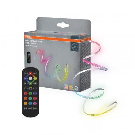 OSRAM Flex Bendable Multicolor LED-Strip 5m RGBW mit Fernbedienung