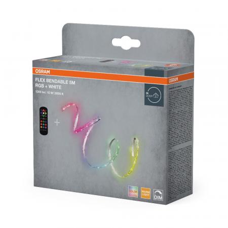 OSRAM Flex Bendable Multicolor LED-Strip 5m RGBW mit Fernbedienung