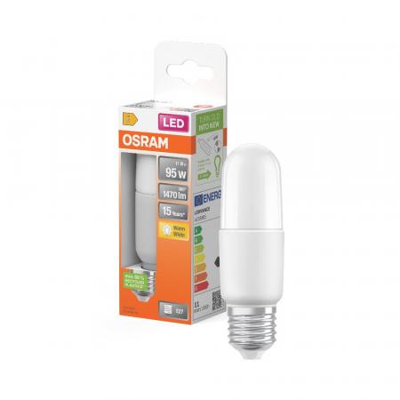 OSRAM E27 LED STAR STICK 95 Lampe 11W wie 95W 2700K warmweiß