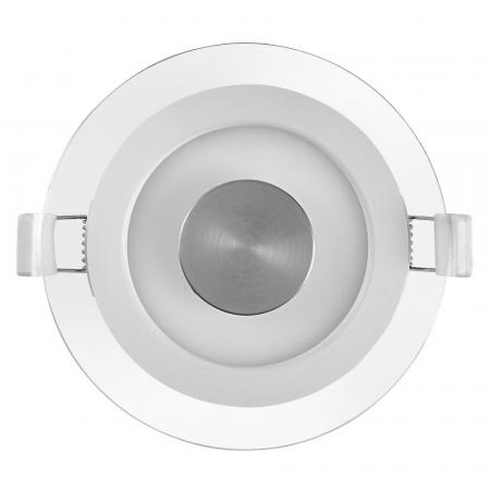 OSRAM LED Spot Acrylic Clean 6W 827 Einbaustrahler IP20 - Einbaudurchmesser 100mm, Einbautiefe 40mm