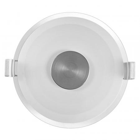 OSRAM LED Spot Acrylic Frosted 6W 827 Einbaustrahler IP20 - Einbaudurchmesser 100mm, Einbautiefe 40mm