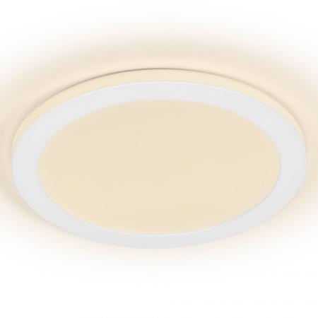 Osram LED Downlight Side-Mainlight 225mm 24W 3000K Weiß Einbauleuchte IP20 - Einbaudurchmesser 85…195 mm, Einbautiefe 30 mm