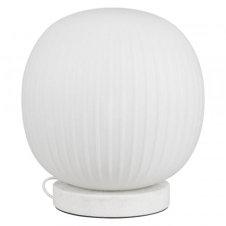 OSRAM DECOR GLASS LANTERN MARBLE TABLE E27 TISCHLEUCHTE Marmor/Glas
