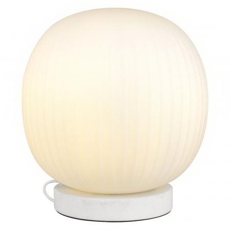 OSRAM DECOR GLASS LANTERN MARBLE TABLE E27 TISCHLEUCHTE Marmor/Glas
