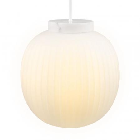 OSRAM DECOR GLASS LANTERN MARBLE PENDANT E27 HÄNGELEUCHTE Marmor/Glas