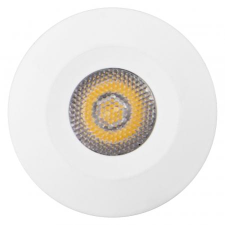 Osram 5er Set LED Mini Spot 6W 3000K Weiß Einbaulampen IP44 - Einbaudurchmesser 30mm, Einbautiefe 35mm