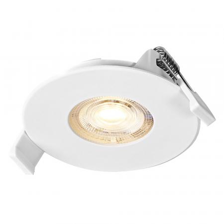 3er Set OSRAM LED Spot Recess DIM IP65 4,9W 2700K 36° Weiß Einbaustrahler dimmbar - Einbaudurchmesser 68mm, Einbautiefe 40mm
