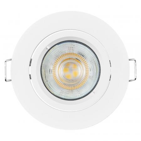 OSRAM GU10 LED Spot Set Recess Twistlock Einbaustrahler 2,6W 2700K -  Einbaudurchmesser 75mm, Einbautiefe 100mm