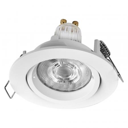 OSRAM GU10 LED Spot Set Recess Twistlock Einbaustrahler 2,6W 2700K -  Einbaudurchmesser 75mm, Einbautiefe 100mm