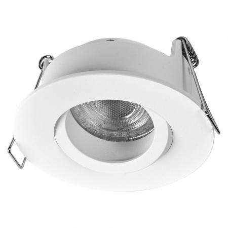3er Set OSRAM LED Spot Recess GU10 IP65 Press 4.5W 827 White Einbaustrahler IP65 - Einbaudurchmesser 68mm, Einbautiefe 115mm