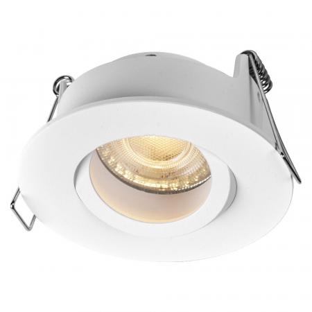 3er Set OSRAM LED Spot Recess GU10 IP65 Press 4.5W 827 White Einbaustrahler IP65 - Einbaudurchmesser 68mm, Einbautiefe 115mm
