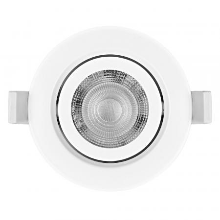 3er Set OSRAM Spot Set Recess Adjustable 4,9W 827 36° Weiß LED Einbaustrahler - Einbaudurchmesser 75mm, Einbautiefe 40mm