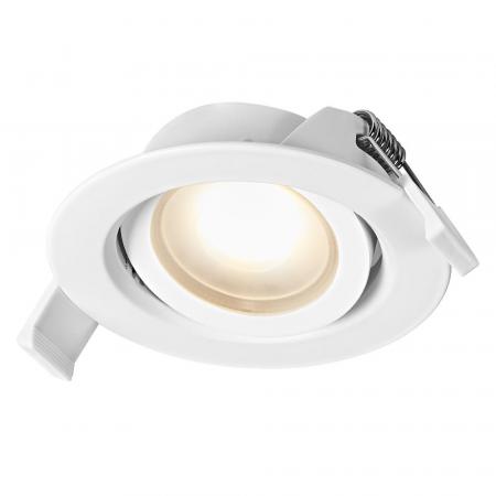 3er Set OSRAM LED Spot Set Recess CCT Adjustable 4,9W CCT 120° Weiß Einbaustrahler - Einbaudurchmesser 75mm, Einbautiefe 40mm