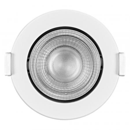 3er Set OSRAM LED Spot Recess DIM IP44 Adjustable 4,9W 2700K 36° Weiß Einbaustrahler dimmbar- Einbaudurchmesser 68mm, Einbautiefe 80mm
