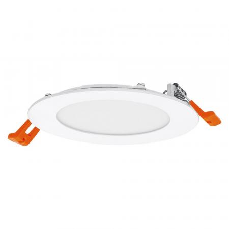 3er Set LED Spot and Downlight Recess Slim 120mm 8W 840 Weiß Einbauleuchte - Einbaudurchmesser 105mm, Einbautiefe 35mm
