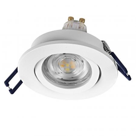 OSRAM SMART+ MATTER LED Spot Recess GU10 Adjustable 4,7W RGBW Sandweiß IP20 Einbaustrahler - Einbaudurchmesser 68mm, Einbautiefe 100mm
