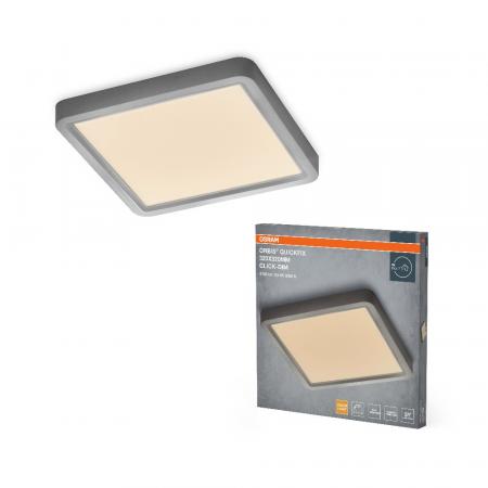 OSRAM ORBIS QUICKFIX SQUARE 320x320mm 24W CLICK DIM 830 SILBER