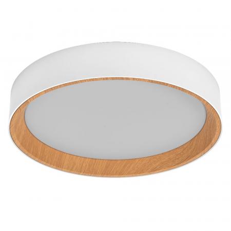 OSRAM ORBIS LARIOS 290mm 16W CLICK DIM 830 HOLZDEKOR WEISS DECKENLAMPE