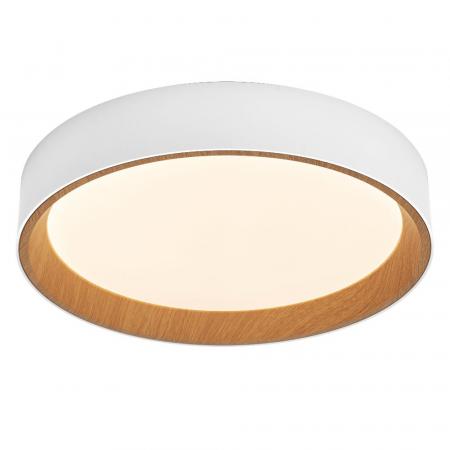 OSRAM ORBIS LARIOS 290mm 16W CLICK DIM 830 HOLZDEKOR WEISS DECKENLAMPE