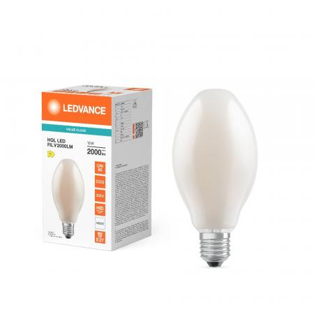 Ledvance E27 HQL LED FIL Straßenlampe 2000lm 13W wie 50W 840 4000K IP65