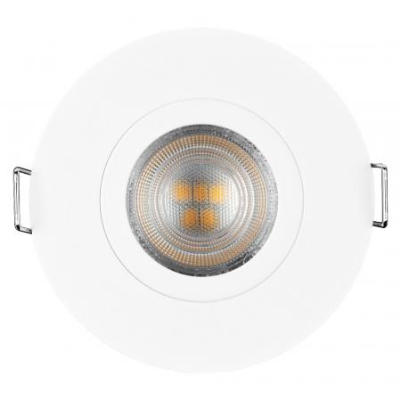 OSRAM SMART+ MATTER LED Spot Recess GU10 IP65 Adjustable 4,7W RGBW Sandweiß Einbaustrahler - Einbaudurchmesser 68mm, Einbautiefe 115mm