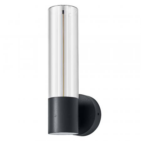 OSRAM ENDURA Decor Filament Wall Daylight Sensor 8W IP54 Dark Grey Außenwandleuchte