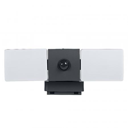 OSRAM ENDURA Style USB Volt 2 Flood Adjustable Sensor IP54 Dark Grey Akku Außenstrahler