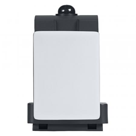 OSRAM ENDURA Style USB Volt Flood Adjustable Sensor IP54 Dark Grey Akku Außenstrahler