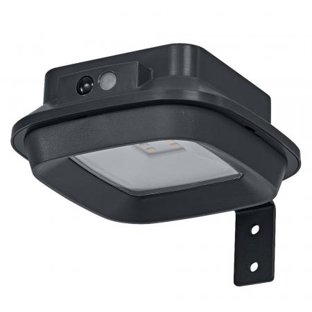 OSRAM ENDURA Style USB Wall Step Slim Sensor IP44 Dark Grey Akku LED Außenwandleuchte mit Bewegungsmelder