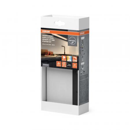 OSRAM Undercabinet Acrylux Panel 5.4W CCT DIM Unterbauleuchte Starter Kit