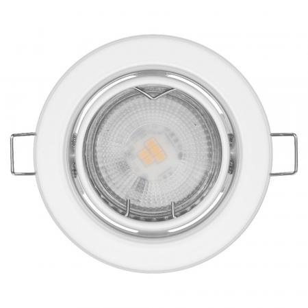 3er Set OSRAM GU10 Spot Set Recess Adjustable 4,5W 827 Weiß LED Einbaustrahler - Einbaudurchmesser 68mm, Einbautiefe 100mm