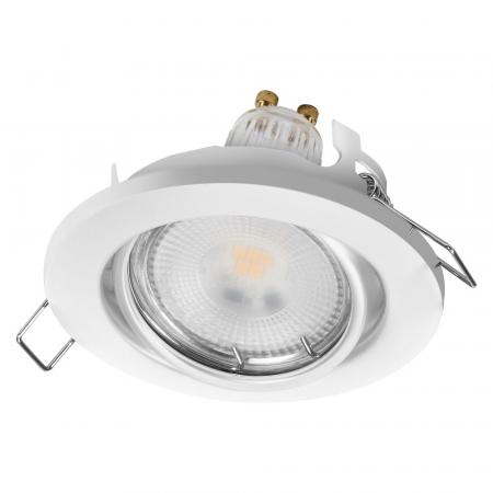 3er Set OSRAM GU10 Spot Set Recess Adjustable 4,5W 827 Weiß LED Einbaustrahler - Einbaudurchmesser 68mm, Einbautiefe 100mm