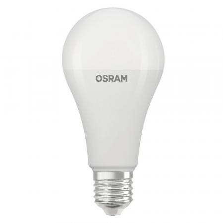 Leistungsstarke matte OSRAM E27 STAR Classic LED Lampe 19W wie 150W 2700K warmweißes Licht in Birnenform