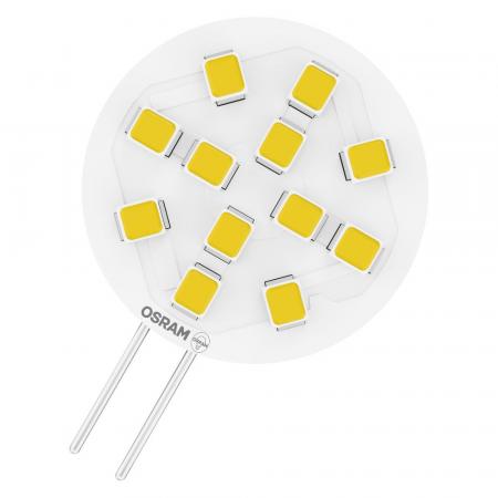 OSRAM G4 LED PIN ROUND 2W warmweiß 190lm 100° dimmbar – LED 12V Stiftsockellampe 20W Ersatz