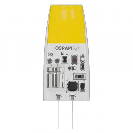OSRAM G4 LED PIN MICRO 2W warmweiß 200lm 260° 2700K klar – LED 12V Stiftsockellampe 20W Ersatz dimmbar