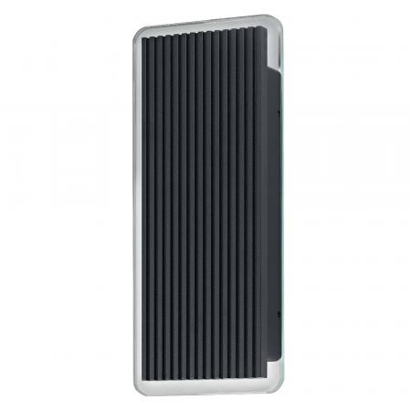 OSRAM ENDURA Style Striped Brick Wandleuchte Up Down 6W IP54 Dunkelgrau