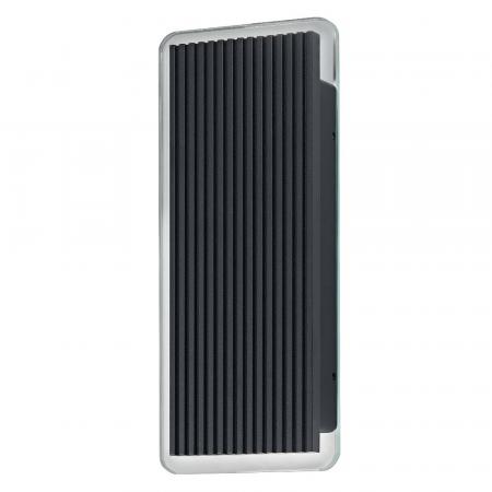 OSRAM ENDURA Style Striped Brick Wandleuchte Up Down 6W IP54 Dunkelgrau