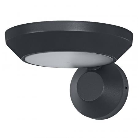 OSRAM ENDURA Style Adjustable Spot IP65 Wall 12W Dark Grey