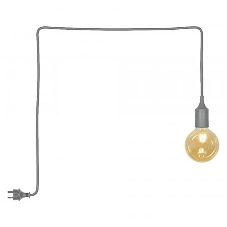 OSRAM ENDURA Decor Portable Pendant Pendeleuchte 5m 2,5W E27 IP44 Grau