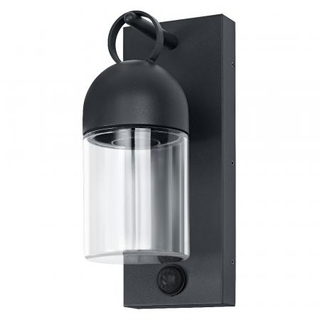 OSRAM ENDURA Classic Cowbell IP65 Wall Sensor E27 Dark Grey Außenwandleuchte