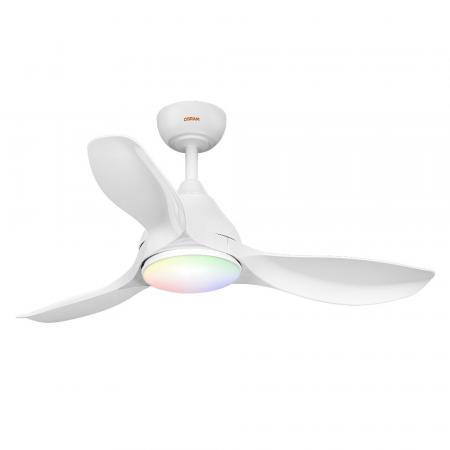 OSRAM Ceiling Fan Bise 48W CCT RGB Deckenventilator mit Licht 3000-6500K dimmbar