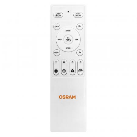 OSRAM Ceiling Fan Nordes 38W CCT RGB Deckenventilator mit Licht 3000-6500K dimmbar